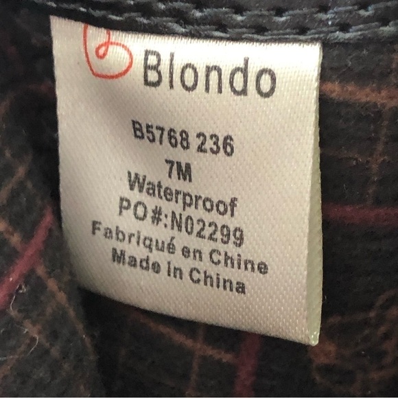 Blondo Waterproof Leather Snakeskin Print Ankle Boot 7 NWT - Picture 6 of 16